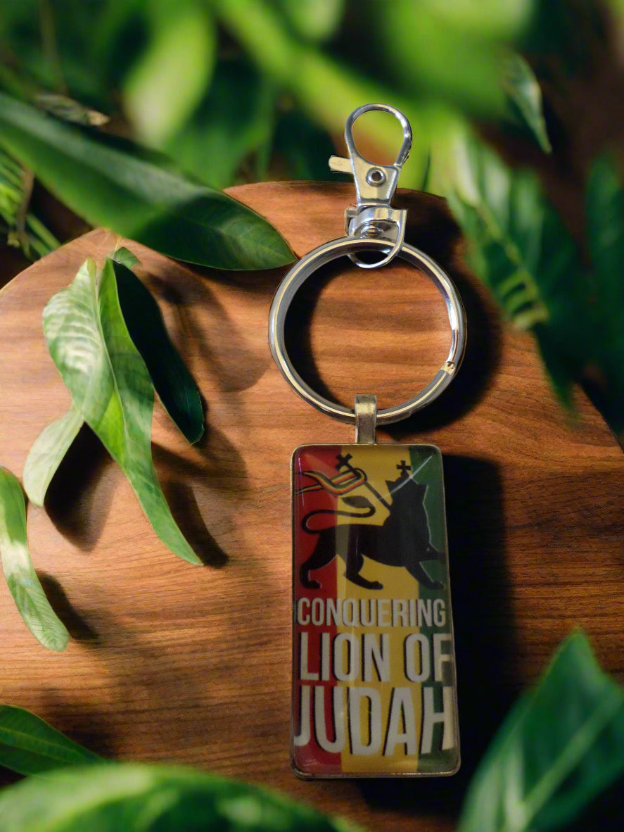 Rectangle Bezel Keychains